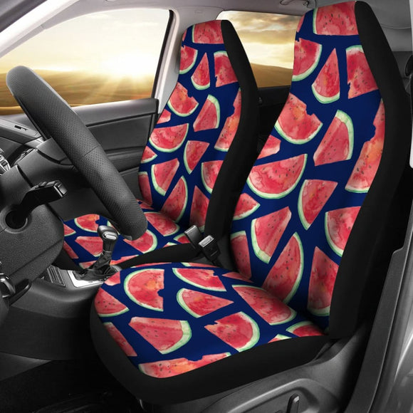 Summer Watermelon Pattern Print Car Seat Covers 212004 - YourCarButBetter