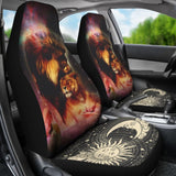 Sun And Moon Lion Car Seat Covers 212701 - YourCarButBetter