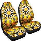 Sun Mandala Car Seat Covers 093223 - YourCarButBetter