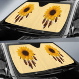 Sunflower Dreamcatcher Amazing Gift Ideas Car Auto Sun Shades 212503 - YourCarButBetter