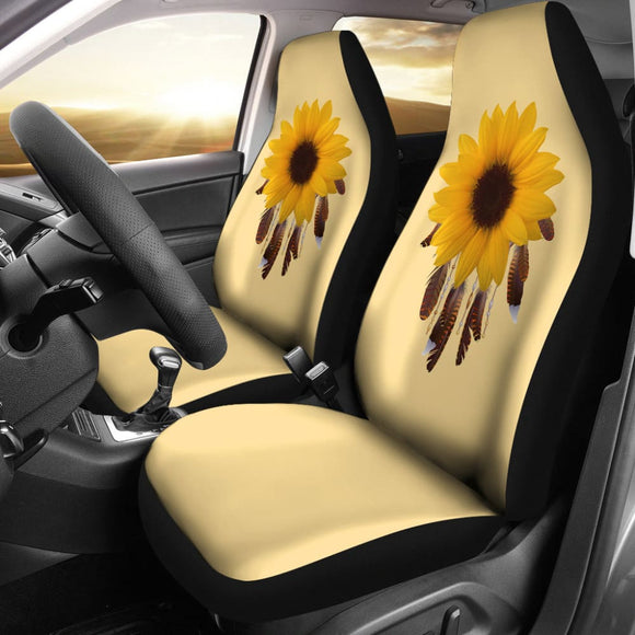 Sunflower Dreamcatcher Amazing Gift Ideas Car Seat Covers 212503 - YourCarButBetter