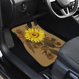 Sunflower Native American Dreamcatcher Car Floor Mats 212901 - YourCarButBetter