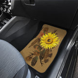 Sunflower Native American Dreamcatcher Car Floor Mats 212901 - YourCarButBetter