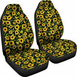 Sunflowers Pattern Car Seat Covers 105905 - YourCarButBetter