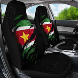 Suriname In Me Car Seat Covers - Special Grunge Style 232125 - YourCarButBetter