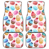 Sweet Cake Pattern Print Car Floor Mats 211706 - YourCarButBetter