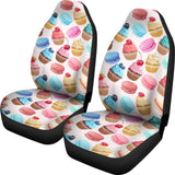 Sweet Cake Pattern Print Car Seat Covers 211706 - YourCarButBetter