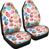 Sweet Cake Pattern Print Car Seat Covers 211706 - YourCarButBetter