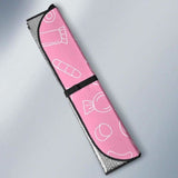 Sweet Candy Pink Background Car Auto Sun Shades 103406 - YourCarButBetter