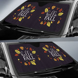 Sweet Car Decoration Hello Fall Car Auto Sun Shades 212001 - YourCarButBetter