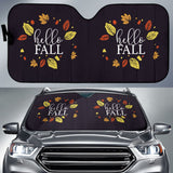 Sweet Car Decoration Hello Fall Car Auto Sun Shades 212001 - YourCarButBetter