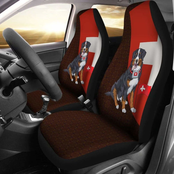 Swiss Mountain Dog Car Seat Covers Amazing 090629 - YourCarButBetter