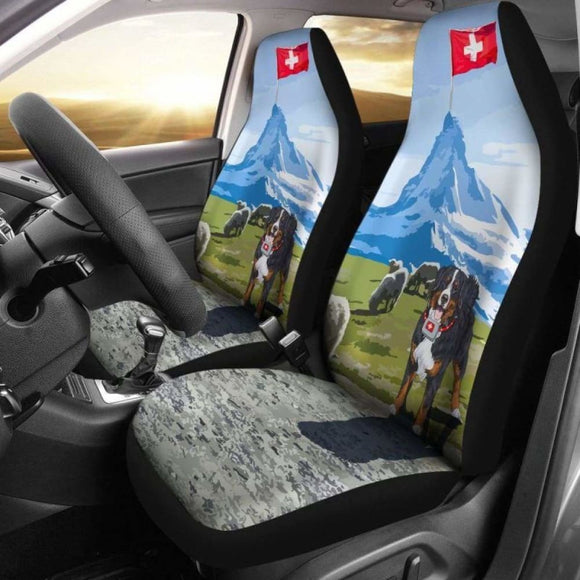 Switzerland Bernese Car Seat Covers 1 102802 - YourCarButBetter