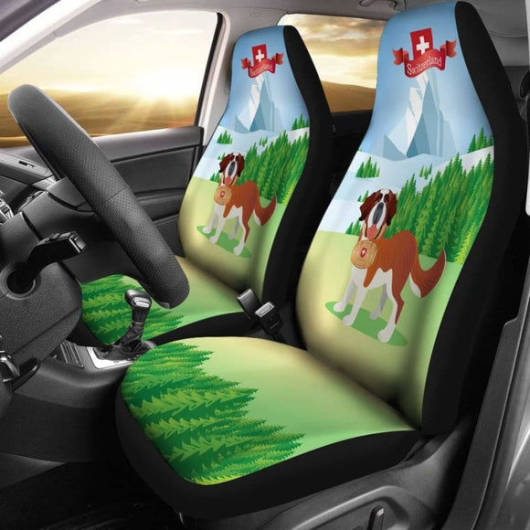 Switzerland Bernese Mountain Dog Car Seat Covers 4 102802 - YourCarButBetter