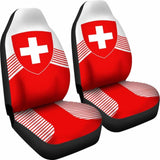 Switzerland Coat Of Arms Car Seat Covers Amazing 105905 - YourCarButBetter