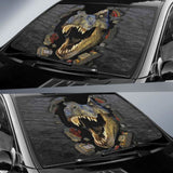 T-Rex 3D Car Auto Sun Shades 182102 - YourCarButBetter