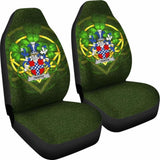 Taaffe Ireland Car Seat Cover Celtic Shamrock (Set Of Two) 154230 - YourCarButBetter