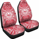 Tahiti Car Seat Cover - Tahiti Coat Of Arms Polynesian Flag Color 105905 - YourCarButBetter