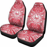 Tahiti Car Seat Cover - Tahiti Coat Of Arms Polynesian Flag Color 105905 - YourCarButBetter