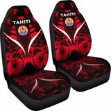 Tahiti Car Seat Covers - Tahiti Flag Hibiscus Polynesian Tattoo - Amazing 1 105905 - YourCarButBetter