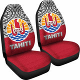 Tahiti Car Seat Covers - Tahiti Flag Polynesian Design - 105905 - YourCarButBetter