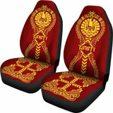 Tahiti Car Seat Covers Polynesian Tribal Luxury 105905 - YourCarButBetter