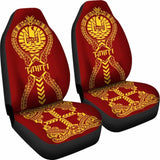Tahiti Car Seat Covers Polynesian Tribal Luxury 105905 - YourCarButBetter