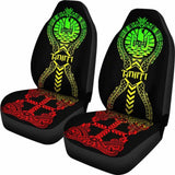 Tahiti Car Seat Covers Polynesian Tribal Reggae 105905 - YourCarButBetter