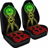 Tahiti Car Seat Covers Polynesian Tribal Reggae 105905 - YourCarButBetter