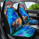 Tahiti Polynesian Car Seat Covers - Coral Treasure - 105905 - YourCarButBetter