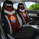 Tahiti Polynesian Car Seat Covers - Tahiti Flag Design - Amazing 1 105905 - YourCarButBetter