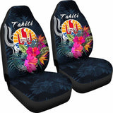 Tahiti Polynesian Car Seat Covers - Tropical Flower - 105905 - YourCarButBetter