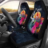 Tahiti Polynesian Car Seat Covers - Tropical Flower - 105905 - YourCarButBetter