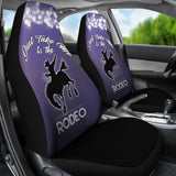 Take Me To The Rodeo Horse Car Seat Covers 103131 - YourCarButBetter