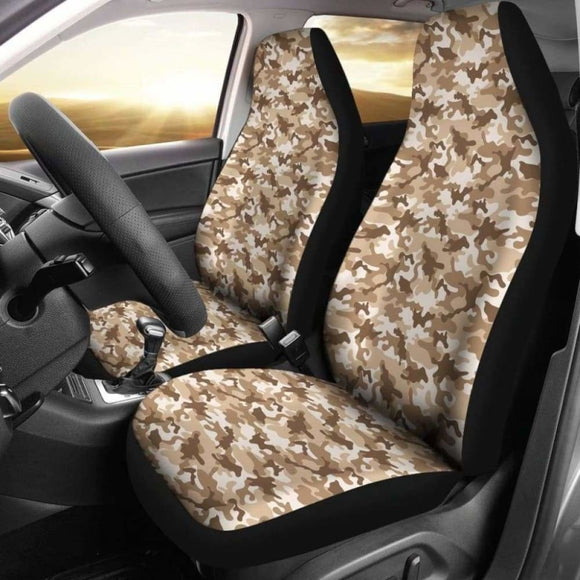 Tan Camouflage Car Seat Covers 112608 - YourCarButBetter