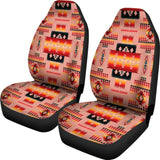 Tan Tribe Pattern Native American Car Seat Covers 093223 - YourCarButBetter