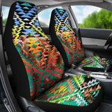 Taos Sunset Camo Set of 2 Car Seat Covers 113208 - YourCarButBetter