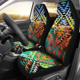 Taos Sunset Camo Set of 2 Car Seat Covers 113208 - YourCarButBetter