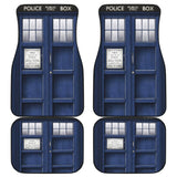 Tardis Doctor Who Door Car Floor Mats 094201 - YourCarButBetter