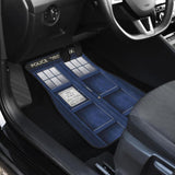 Tardis Doctor Who Door Car Floor Mats 094201 - YourCarButBetter