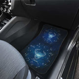 Taurus Zodiac Sign Car Floor Mats Amazing Gift 211902 - YourCarButBetter