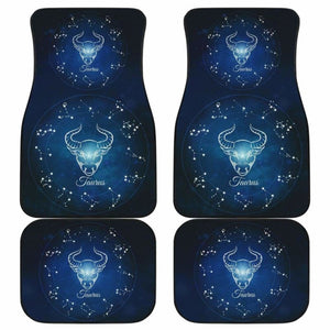 Taurus Zodiac Sign Car Floor Mats Amazing Gift 211902 - YourCarButBetter