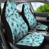 Teal Forest Hunting Camouflage Car Seat Covers 210807 - YourCarButBetter