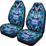 Teal Purple And Blue Tie Dye Car Seat Covers 154230 - YourCarButBetter