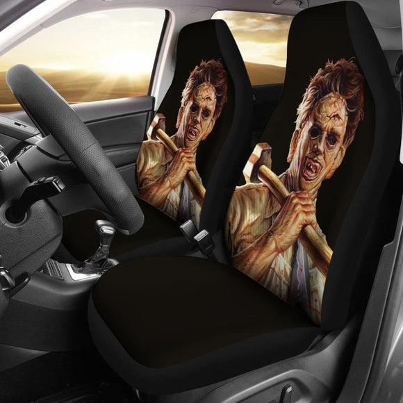 Texas Nightmare Leatherface Car Seat Covers 211501 - YourCarButBetter