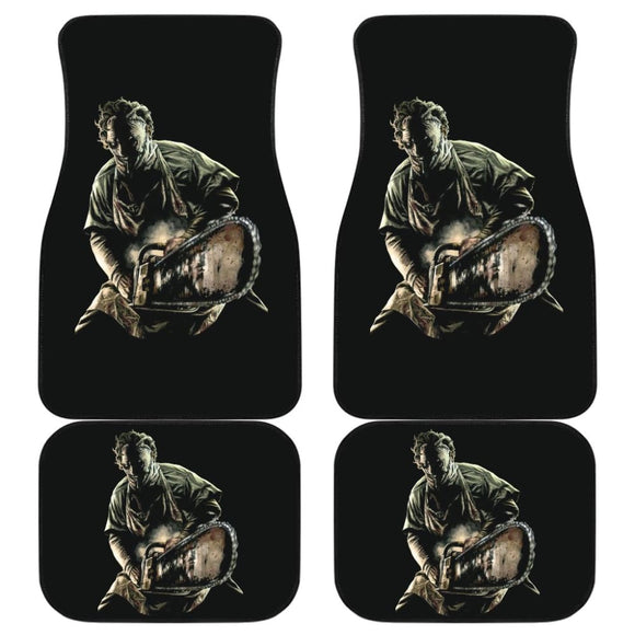 Texas Nightmare Leatherface Chainsaw Car Floor Mats 211501 - YourCarButBetter