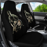 Texas Nightmare Leatherface Chainsaw Car Seat Covers 211501 - YourCarButBetter