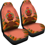 Thanksgiving Cute Turkey Car Seat Covers 211305 - YourCarButBetter