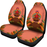 Thanksgiving Cute Turkey Car Seat Covers 211305 - YourCarButBetter