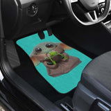 The Mandalorian Baby Yoda Car Floor Mats Movies Fan Gift 094201 - YourCarButBetter